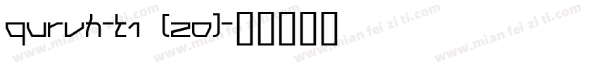 QURVH-T1 (20)字体转换